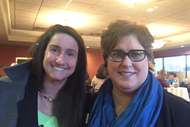 Rep Ilana Rubel and BEA President Stephanie Myers
